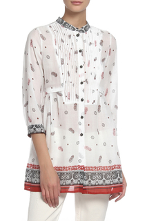 Туника женская I Blues 71110942 VALICO белая 46