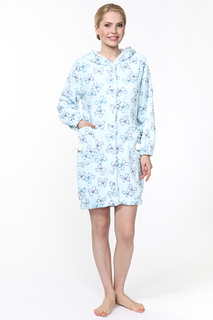 Халат женский Lelio 726 голубой 44