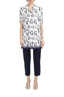 Блуза женская Helmidge 10001 белая 50