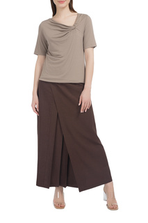 Юбка женская Helmidge 10062 коричневая 44