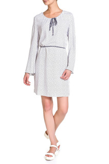 Домашнее платье женское Веста 16-01-063 белое 50