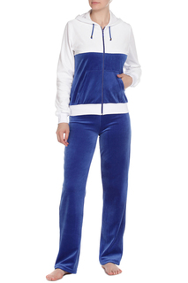 Домашний костюм женский Веста 17-01-076 синий 52