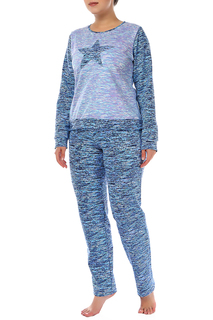 Домашний костюм женский Веста 18-01-110 синий 44