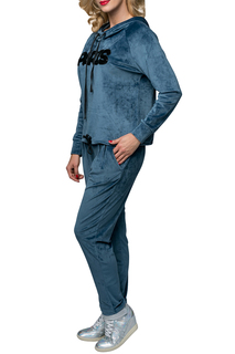 Домашний костюм женский Lelio 913 голубой 50