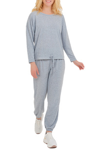 Домашний костюм женский Lelio 814 голубой 48