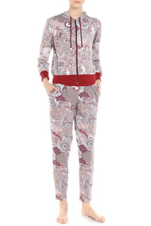 Домашний костюм женский Веста 17-02-053 красный 44