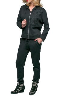 Домашний костюм женский Lelio 1008 черный 48