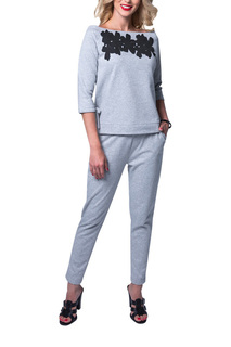 Домашний костюм женский Lelio 1015 серый 46