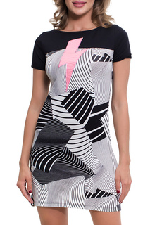 Домашнее платье женское Penye mood 7625 черное 44