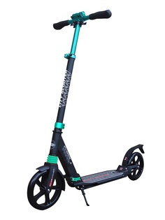 Самокат детский Sportsbaby City Scooter MS-106черно-бирюз