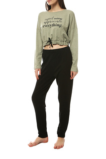 Лонгслив женский BlackSpade BS50429 зеленый 44