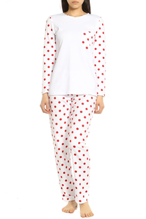 Домашний костюм женский Веста 16-02-054 белый 46