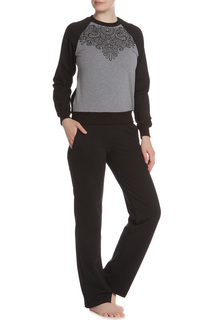 Домашний костюм женский Веста 17-02-007 черный 44