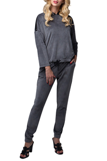 Домашний костюм женский Lelio 920 серый 50