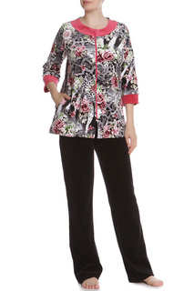 Домашний костюм женский Веста 17-02-011 черный 60