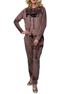 Домашний костюм женский Lelio 913 коричневый 46