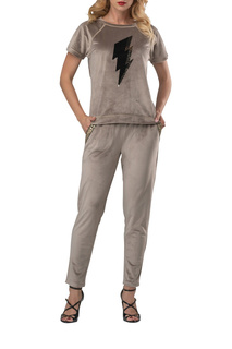 Домашний костюм женский Lelio 931 бежевый 50