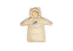 Конверт детский Malek-Baby Зима, Пыльный бежевый, арт.306Ш р.62 см