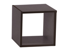 Настенная полка Куба-1 Венге БОНмебель