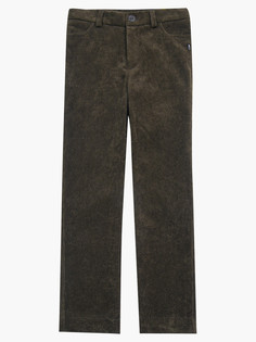 Брюки со средней посадкой для мальчика Nota Bene (цвет: хаки, рост 134 см)