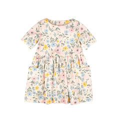 Платье для девочки Bossa Nova "Весна 21", цвет: молочный, рост 92 см