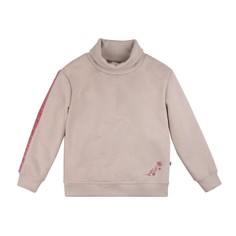 Свитшот для девочки Bossa Nova, цвет: бежевый, рост 110 см