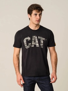 Футболка мужская Caterpillar tee черная XS