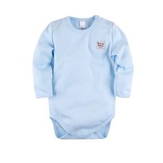 Боди Bossa Nova "Basic", с длинным рукавом, рост 62 см (голубой)