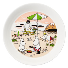 Тарелка Moomin Вместе 19 см