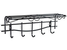 Настенная вешалка Грация 1/5 Черный Sheffilton