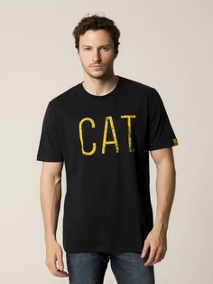 Футболка мужская Caterpillar power tee черная M