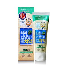 Детская зубная паста Mukunghwa Kizcare (со вкусом винограда с рождения) 80 г 901574