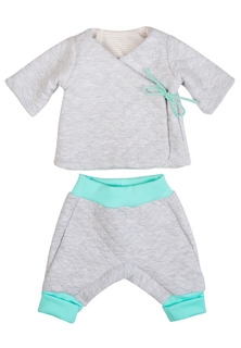Комплект для новорожденного "Имото", цвет: серый, размер 56 Сонный гномик