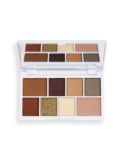 Палетка теней для век I Heart Revolution - Mini Chocolate, White Gold, 10,2 г