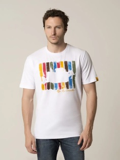 Футболка мужская Caterpillar tractor tee белая S