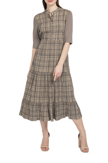 Платье женское Helmidge 10083 бежевое 52