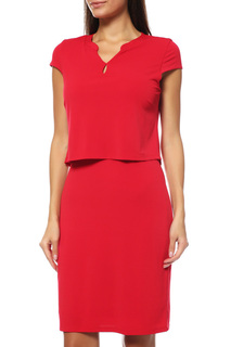 Платье женское Comma 81.704.82.3903 красное 46