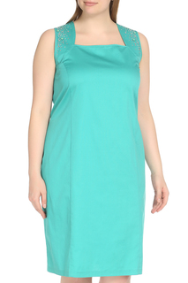 Платье женское MARTINA ROVERSI 1524-1 зеленое 56