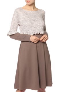 Платье женское Adzhedo 41668 бежевое 44