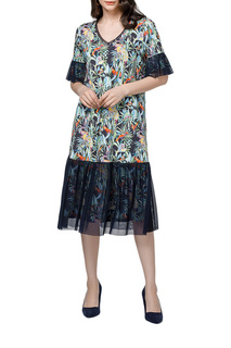 Платье женское Helmidge 7356 синее 48