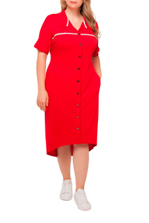 Платье женское Sparada ПЛ_ЗИРА красное 52