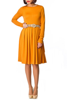 Платье женское Sarafan 3143031 желтое 42