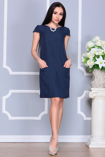 Платье женское Dioni D267_23LN синее 42