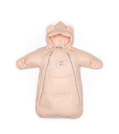 Конверт, Демисезон, Персик бант, арт.306Ф (62 см) Malek Baby