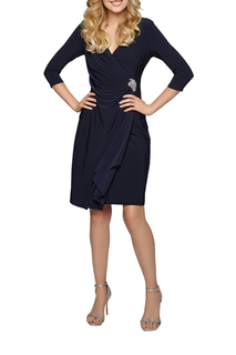 Платье женское Apart 65648 синее 40