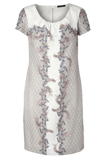 Платье женское Apart 29303 бежевое 40