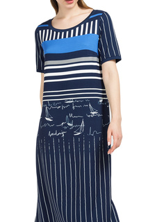 Платье женское Helmidge 10253 синее 46