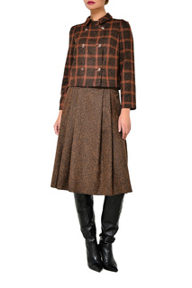 Юбка женская Caterina Leman SA 2130 коричневая 54