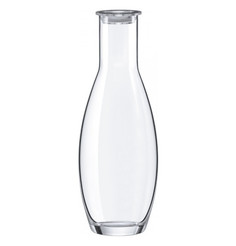 Графин для воды 1,2 л с силиконовой пробкой "Fjord Без декора" 088365 Rona