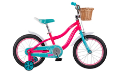 Детский велосипед Schwinn Elm 16 + корзина (2021) (One size) S0615_Pink